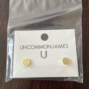 Uncommon James textured stud earrings